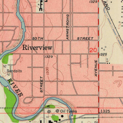 United States Geological Survey Valley Center, KS (1956, 24000-Scale) digital map