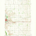 United States Geological Survey Valley City East, ND (1961, 24000-Scale) digital map