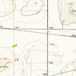 United States Geological Survey Valley City East, ND (1961, 24000-Scale) digital map