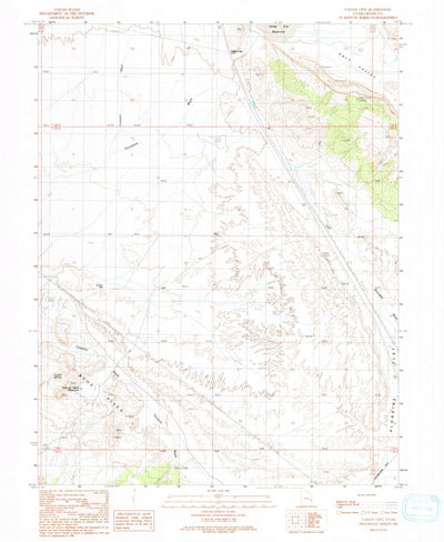 United States Geological Survey Valley City, UT (1991, 24000-Scale) digital map