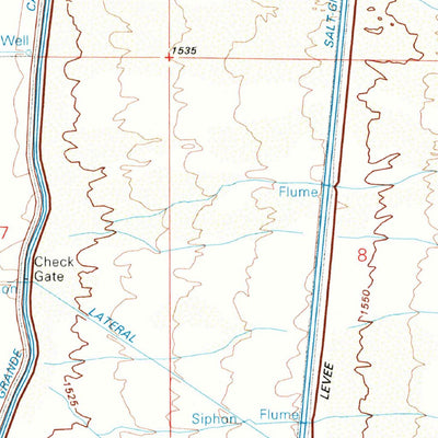 United States Geological Survey Valley Farms, AZ (1992, 24000-Scale) digital map
