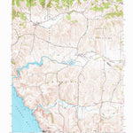 United States Geological Survey Valley Ford, CA (1954, 24000-Scale) digital map