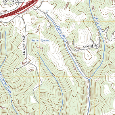 United States Geological Survey Valley Grove, WV (2023, 24000-Scale) digital map