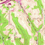 United States Geological Survey Valley Grove, WV-PA (1959, 24000-Scale) digital map