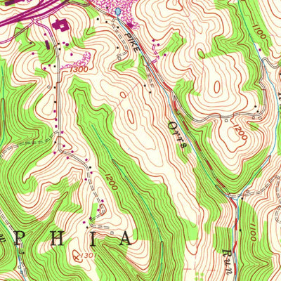 United States Geological Survey Valley Grove, WV-PA (1959, 24000-Scale) digital map