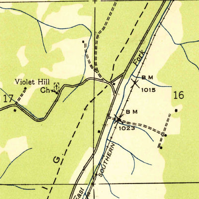 United States Geological Survey Valley Head, AL-GA (1936, 24000-Scale) digital map