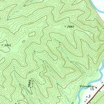 United States Geological Survey Valley Head, WV (1977, 24000-Scale) digital map
