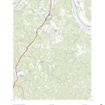 United States Geological Survey Valley Mills, WV (2023, 24000-Scale) digital map
