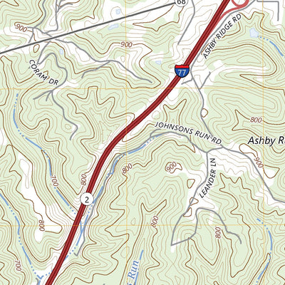United States Geological Survey Valley Mills, WV (2023, 24000-Scale) digital map