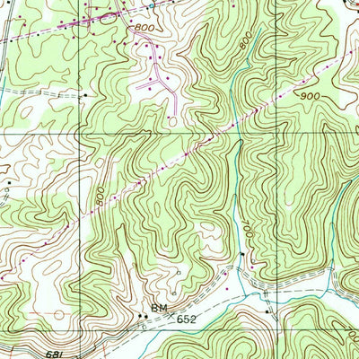 United States Geological Survey Valley Mills, WV-OH (1994, 24000-Scale) digital map