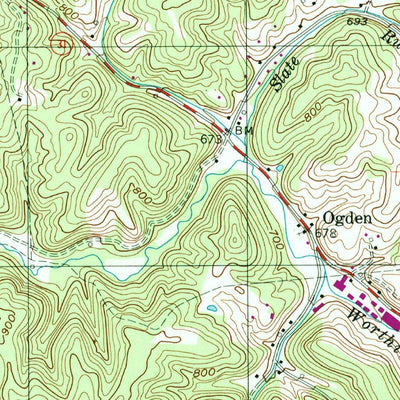 United States Geological Survey Valley Mills, WV-OH (1994, 24000-Scale) digital map