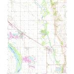 United States Geological Survey Valley, NE (1968, 24000-Scale) digital map