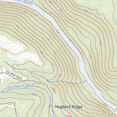 United States Geological Survey Valley Point, WV (2023, 24000-Scale) digital map