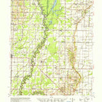 United States Geological Survey Valley Ridge, MO (1956, 62500-Scale) digital map