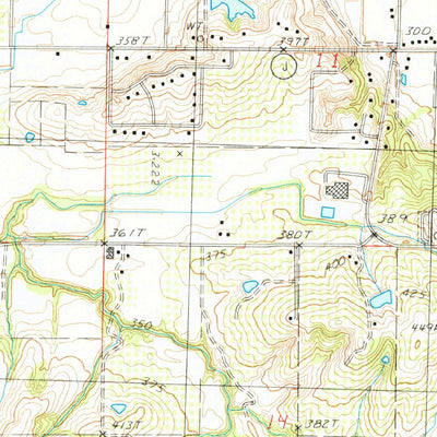 United States Geological Survey Valley Ridge, MO (1984, 24000-Scale) digital map