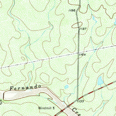 United States Geological Survey Valley Spring, TX (1955, 24000-Scale) digital map