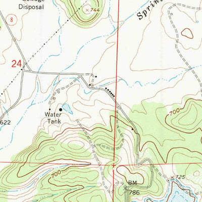 United States Geological Survey Valley Springs, CA (1962, 24000-Scale) digital map