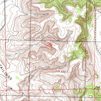 United States Geological Survey Valley Springs SW, CA (1998, 24000-Scale) digital map