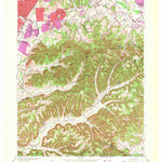 United States Geological Survey Valley Station, KY (1960, 24000-Scale) digital map