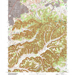 United States Geological Survey Valley Station, KY (1993, 24000-Scale) digital map