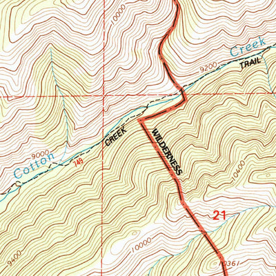 United States Geological Survey Valley View Hot Springs, CO (2001, 24000-Scale) digital map