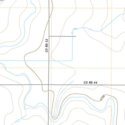 United States Geological Survey Valley View School, CO (2022, 24000-Scale) digital map