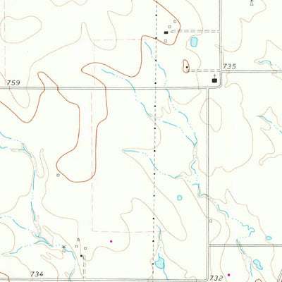 United States Geological Survey Valley View, TX (1961, 24000-Scale) digital map