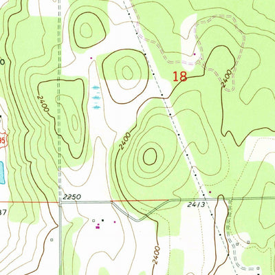 United States Geological Survey Valley, WA (1965, 24000-Scale) digital map