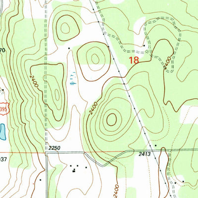 United States Geological Survey Valley, WA (1992, 24000-Scale) digital map