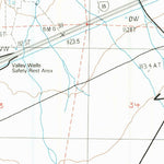 United States Geological Survey Valley Wells, CA (1983, 24000-Scale) digital map