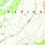 United States Geological Survey Valley, WY (1970, 24000-Scale) digital map