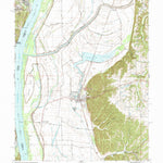 United States Geological Survey Valmeyer, IL-MO (1991, 24000-Scale) digital map