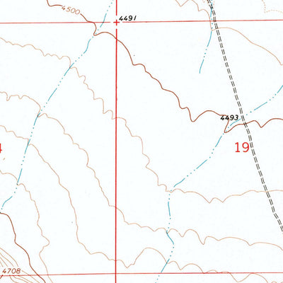 United States Geological Survey Valmy, NV (1965, 24000-Scale) digital map