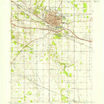 United States Geological Survey Valparaiso, IN (1953, 24000-Scale) digital map