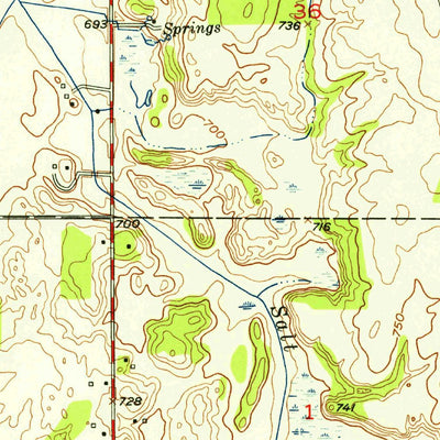 United States Geological Survey Valparaiso, IN (1953, 24000-Scale) digital map