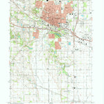 United States Geological Survey Valparaiso, IN (1992, 24000-Scale) digital map