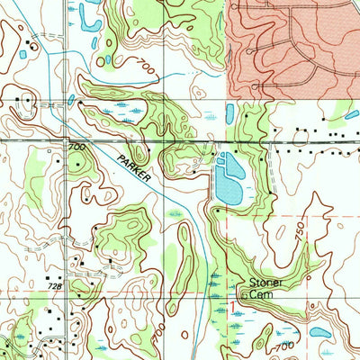 United States Geological Survey Valparaiso, IN (1992, 24000-Scale) digital map