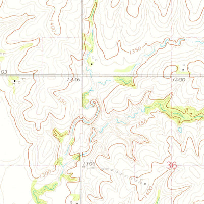 United States Geological Survey Valparaiso, NE (1969, 24000-Scale) digital map