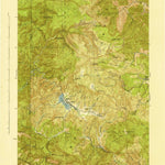 United States Geological Survey Valsetz, OR (1942, 62500-Scale) digital map