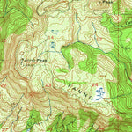 United States Geological Survey Valsetz, OR (1956, 62500-Scale) digital map