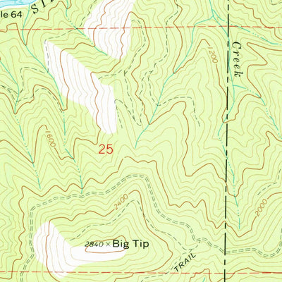 United States Geological Survey Valsetz, OR (1974, 24000-Scale) digital map