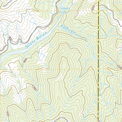 United States Geological Survey Valsetz, OR (2020, 24000-Scale) digital map
