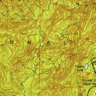 United States Geological Survey Valyermo, CA (1940, 62500-Scale) digital map