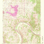 United States Geological Survey Vamoosa, OK (1958, 24000-Scale) digital map
