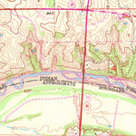 United States Geological Survey Vamoosa, OK (1958, 24000-Scale) digital map