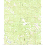 United States Geological Survey Van Arsdale Reservoir, CA (1991, 24000-Scale) digital map