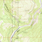United States Geological Survey Van Arsdale Reservoir, CA (1991, 24000-Scale) digital map