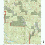 United States Geological Survey Van Arsdale Reservoir, CA (1996, 24000-Scale) digital map