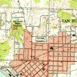 United States Geological Survey Van Buren, AR (1951, 24000-Scale) digital map