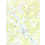 United States Geological Survey Van Buren, ME (1986, 24000-Scale) digital map